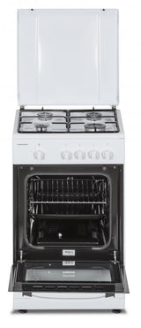 Heinner Aragaz Aragaz Heinner HFSC-SME50WH | 50cm, 4 Arzatoare Gaz, Alb, 49.8x50x85cm