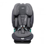 Scaun Auto I-size U-grow Goldfix Plus, Isofix, 76-150 Cm (9-36 Kg), Boxa Bluetooth, Gri