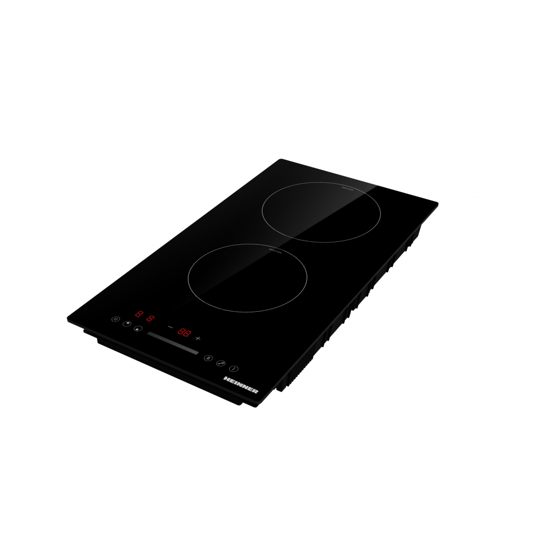 Heinner Plita incorporabila Plita Incorporabila Heinner HBHI-M2ZBSTC | 2 Zone, Gaz, Inox, 28.8x52cm