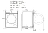Heinner Masina de spalat rufe Masina de spalat rufe Heinner HWM-VT2104IVKA+++ | 10kg, 1400RPM, Clasa A+++, Inverter, Alb, 59.7x58.2x84.5cm