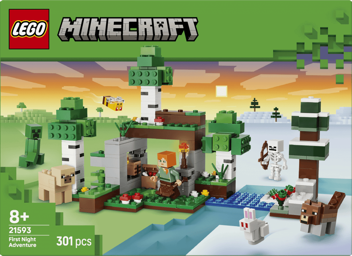 Lego Jucării Set Constructie LEGO 21593 | Prima Aventura pe Timp de Noapte