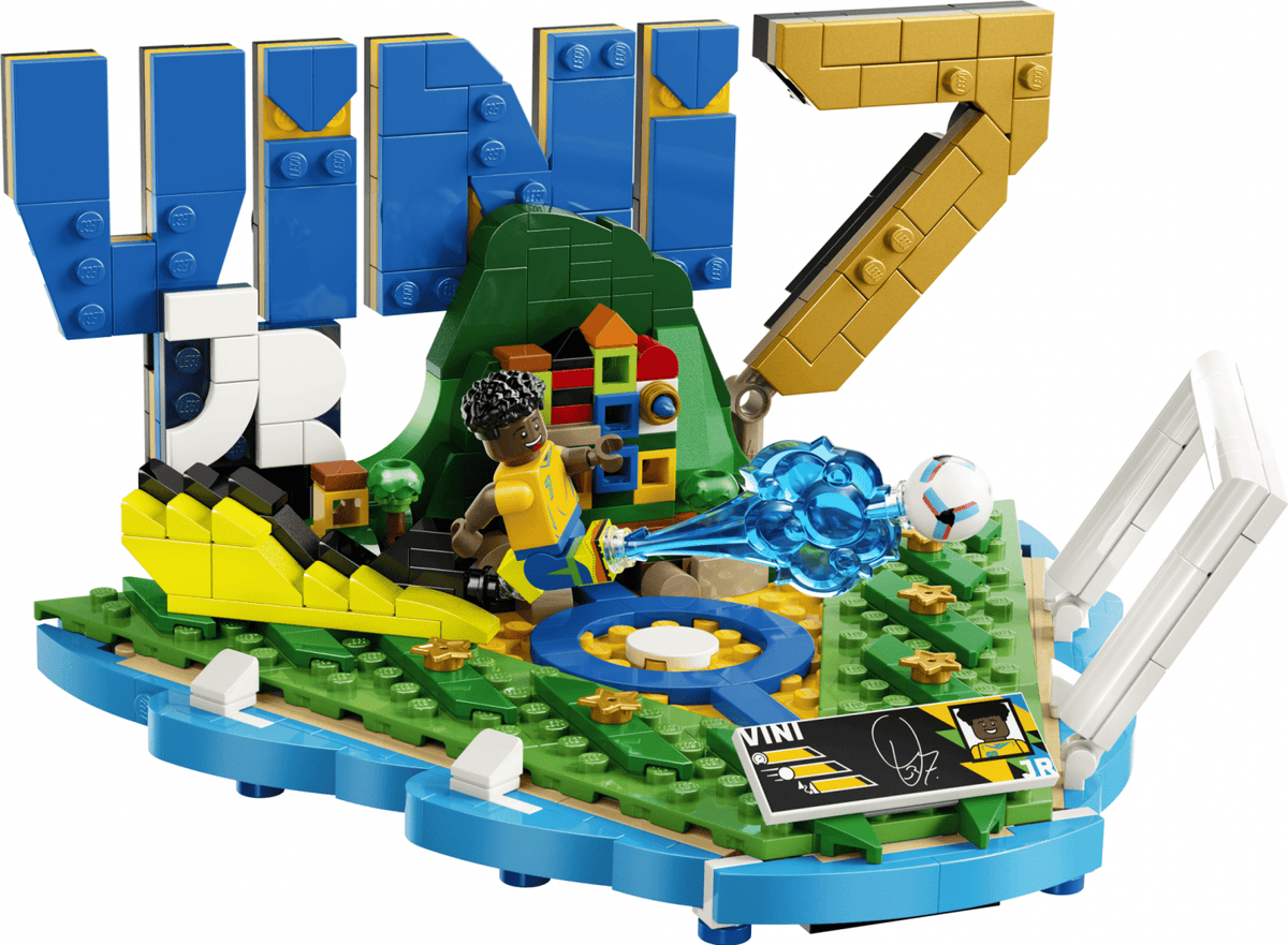 Set Constructie LEGO 43027 | Vini Jr. Momente Importante din Fotbal