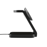 Trust Stand de incarcare 3-in-1 Trust Viro, putere intrare 20W, interfata USB- C, compatibil cu produsele din brandul Apple: iPhone (12 si modele mai noi), Airpods si Apple Watch, negru