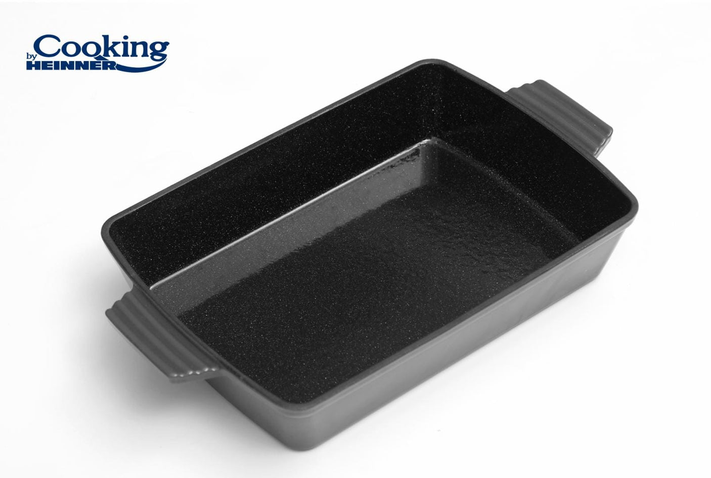Heinner Tava Tava Fonta Emailata Heinner HR-ZVC-T33 | 33x23x7cm, Marble Grey