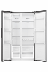 HEINNER Side by side Heinner HSBS-HS544NFINVXE++, No Frost, compresor Inverter, display LED cu control touch, capacitate totala: 544 L, capacitate frigider: 347 L, capacitate congelator: 197 L, clasa energeti