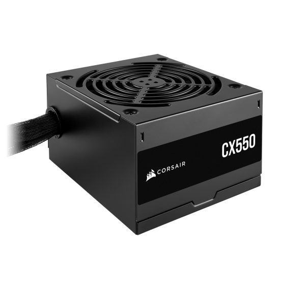 Corsair Sursa alimentare Sursa Corsair CX550 | Putere 550 W | 80+ Bronze | Ventilatie 1 x 120mm | Dimensiune 125 x 150 x 86 mm