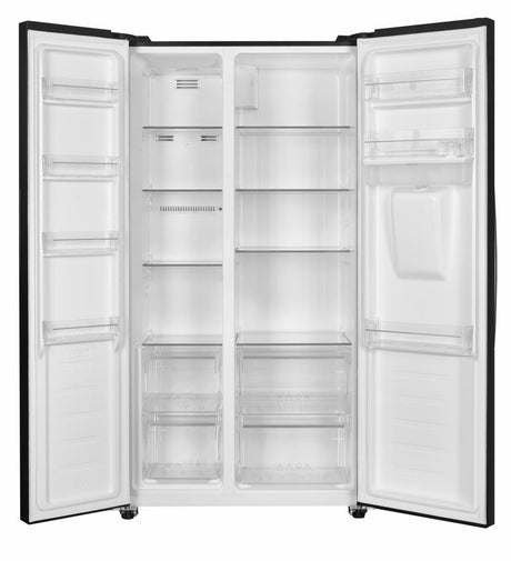 Fram Side by side Side by Side Fram FSBS-HM440NFBKWDE++ | 440L, No Frost, Clasa E, Negru, 90x59x177cm