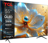 TCL Televizoare Televizor TCL QLED 55T8C | 139 cm, Smart Google TV, 4K Ultra HD, (Model 2025)