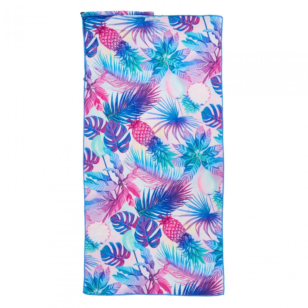 Heinner Prosop de plaja Prosop de Plaja Heinner HR-BGTWL140-LFS | 70x140 cm, cu Rucsac, 100% Polyester, Leafs