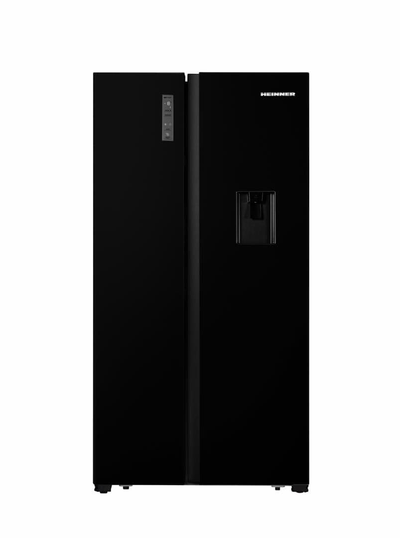 Heinner Side by side Side by Side Heinner HSBS-HS519NFBKWDE++ | 519L, No Frost, A++, Negru, 91x64.3x178.6cm