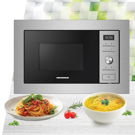 Heinner Cuptor microunde Cuptor cu Microunde Heinner HMW-MDBI28GDIX | 28L, 900W, Grill, Inox