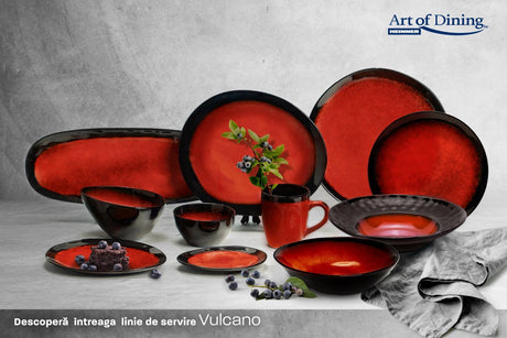 Heinner Farfurie Farfurie Heinner HR-LH-VF28 | 28cm, Ceramica, Vulcano, Art of Dining