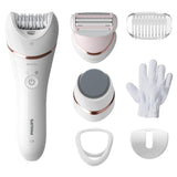 Philips Epilator Epilator Philips BRE730/10 | Umed/Uscat, 32 Pensete, 7 Accesorii, 2 Viteze