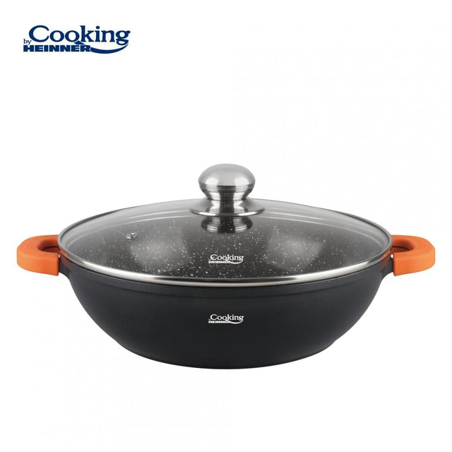 Heinner Cratita Cratita Heinner HR-SCO-A28C | 28cm, 4.1L, Aluminiu, Capac Inclus