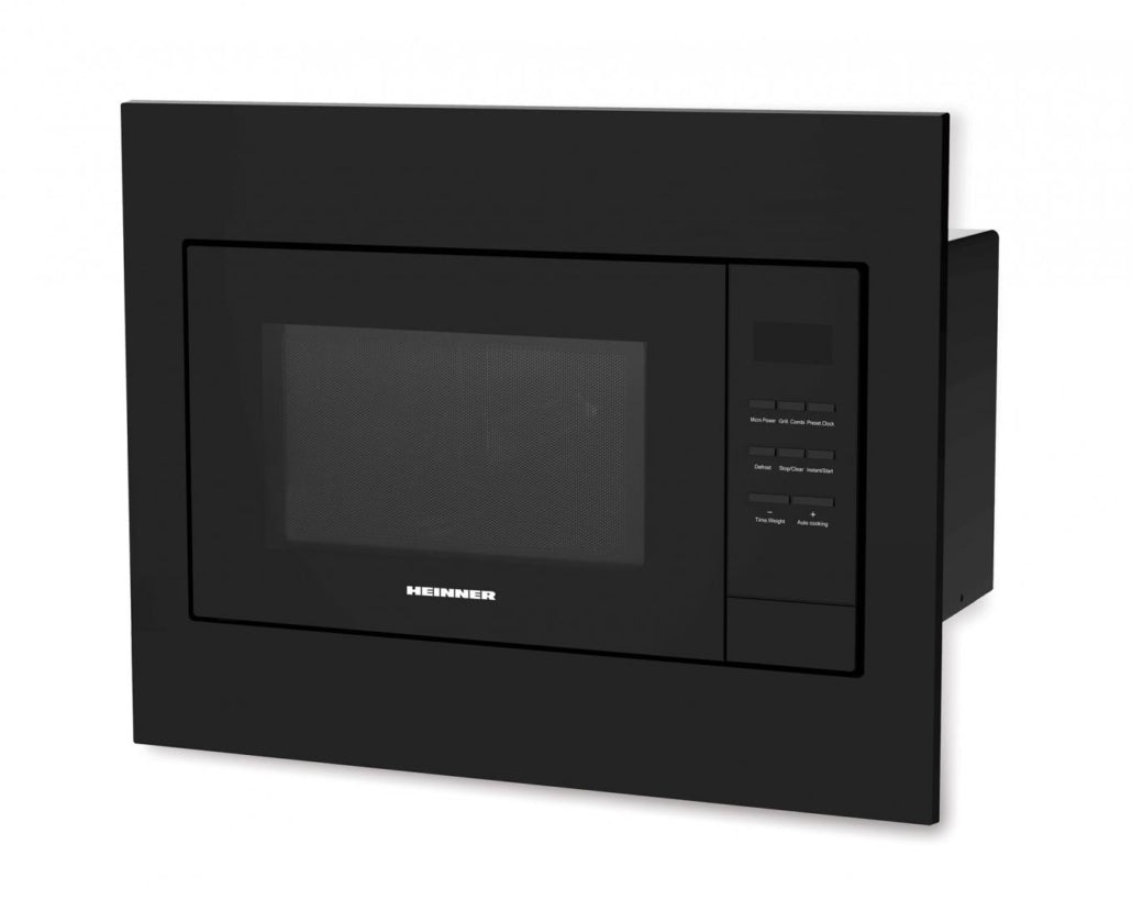 [RESIGILAT] Cuptor Cu Microunde Incorporabil Heinner HMW-23BI-BK | 23L, 800W, Negru