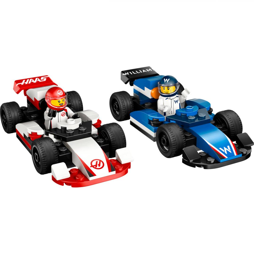 Masini de Curse F1 Williams Racing și Haas F1, LEGO60464