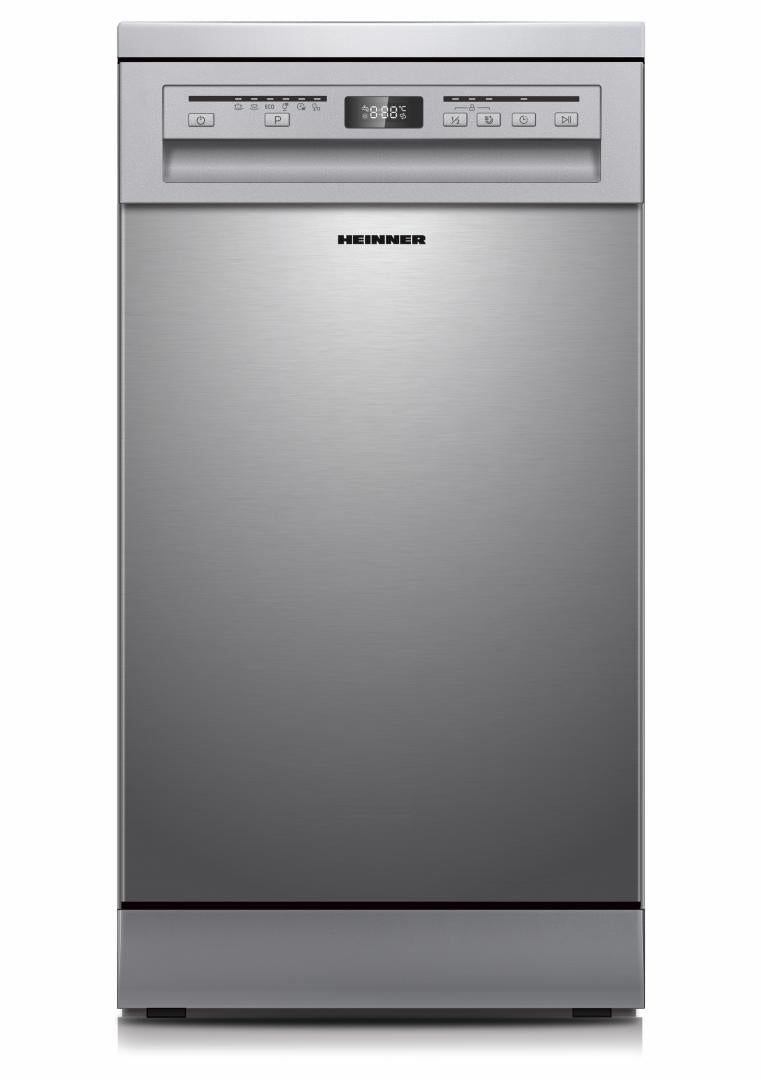 MASINA DE SPALAT VASE HEINNER HDW-FSM45609DXE++. 9 SETURI, CLASA DE EFICIENTA ENERGETICA E, CONTROL ELECTRONIC, DISPLAY 