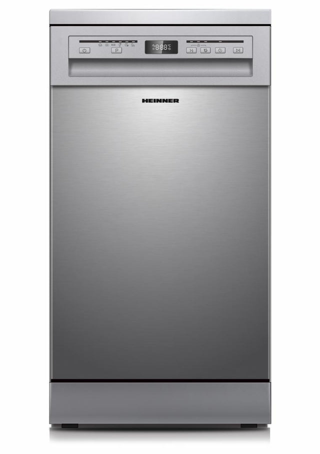 MASINA DE SPALAT VASE HEINNER HDW-FSM45609DXE++. 9 SETURI, CLASA DE EFICIENTA ENERGETICA E, CONTROL ELECTRONIC, DISPLAY 