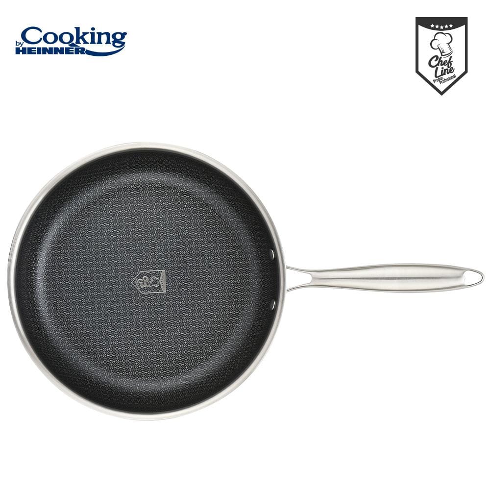 Heinner Tigaie Tigaie Heinner HR-MRK-28T | Inox 3 Straturi, 28cm, Titanium3, 5.5cm