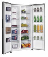 Heinner Side by side Side by Side Heinner HSBS-HM532NFXE++ | 527L, No Frost, Clasa E, Inox, 90x66x177cm