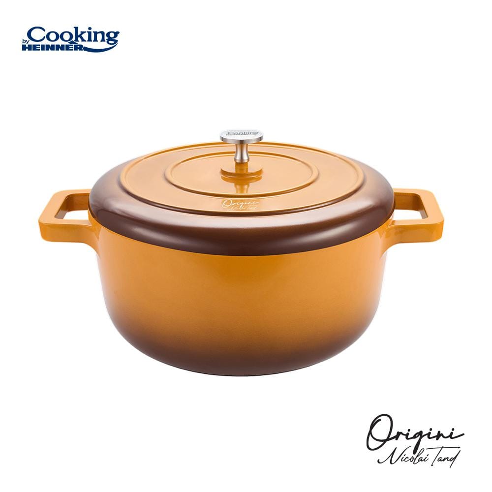 Heinner Oala Oala Heinner HR-BJK-C26 | 26cm, 5.8L, Aluminiu Turnat, Capac Inclus