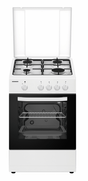 Heinner Aragaz Aragaz Heinner HFSC-SME50WH | 50cm, 4 Arzatoare Gaz, Alb, 49.8x50x85cm