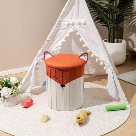 Heinner Taburet copii Taburet Copii Heinner HR-FLD28-FOX | Figurina Vulpe, Design Ergonomic