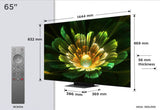 TCL Televizoare Televizor TCL Mini LED 65Q7C | 164 cm, Smart Google TV, 4K Ultra HD, (Model 2025)
