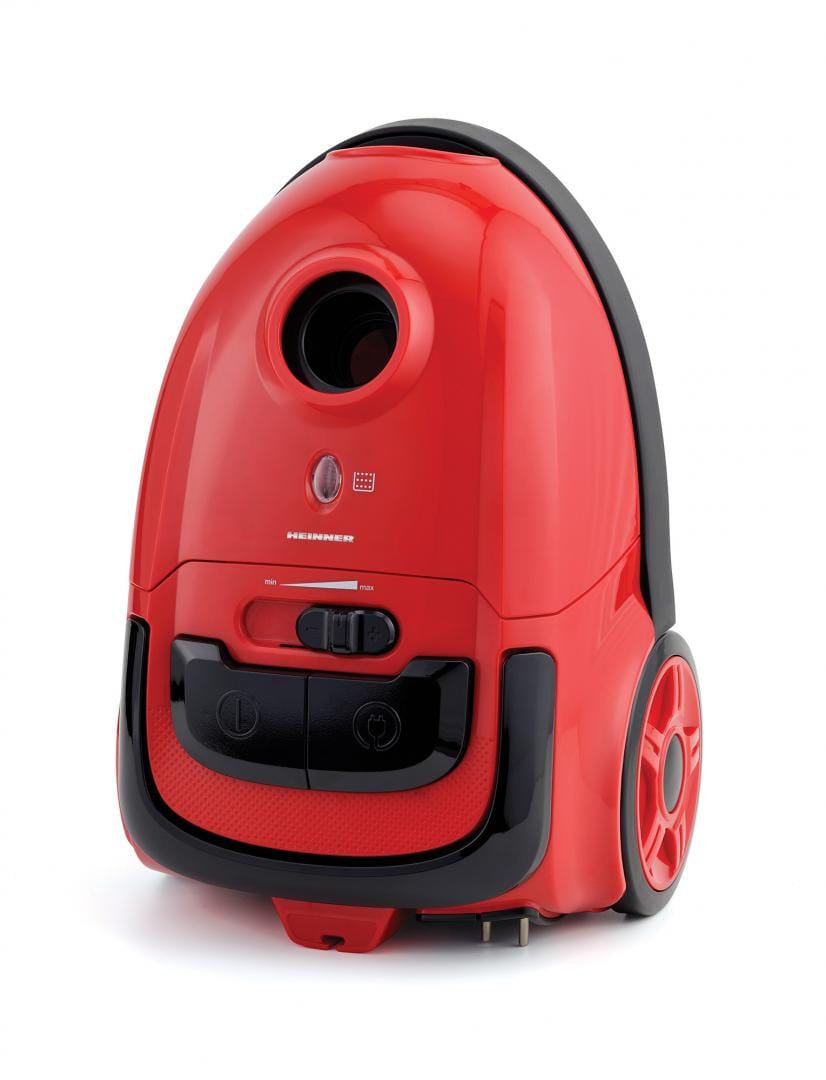 Heinner Aspirator Aspirator cu Sac Heinner HVC-VB750RD | 750W, Rosu, 3L, Filtru HEPA