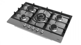 Heinner Plita incorporabila Plita Incorporabila Heinner HBH-M705IWFIX | 70cm, 5 Zone, Gaz, Aprindere Electrica, 75x51cm