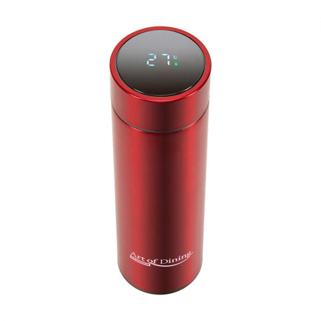 Heinner Accesorii bucatarie Termos Heinner HR-AER-TM45R | 450ml, Indicator LED Temperatura, Inox, Rosu