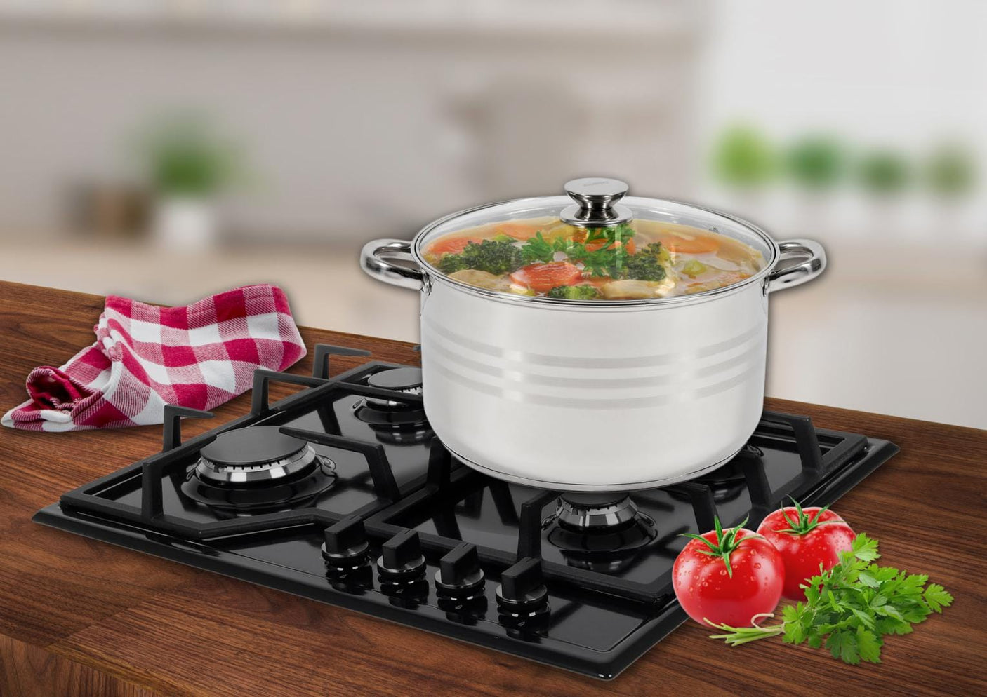Heinner Oala Oala Heinner HR-HJ-07 | 26cm, 7L, Inox, Capac Inclus
