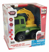 Vehicule cu Frictiune, Scara 1/43, 10CM, Excavator Verde — Cevodle