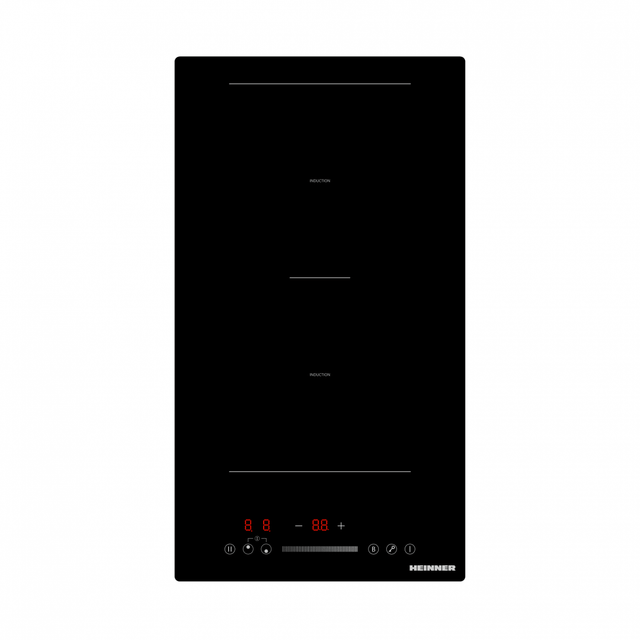 Heinner Plita incorporabila Plita Incorporabila Heinner HBHI-M2ZB1FXTC | 2 Zone, Inductie + Gaz, Touch Control, 30x52cm