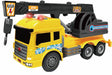 Cevodle Jucării Jucarie Cevodle CEV14516-3002GAL | Macara Galbena, Lumini si Sunete, Scara 1/14, 27cm
