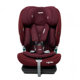 Scaun Auto I-size U-grow Goldfix Plus, Isofix, 76-150 Cm (9-36 Kg), Boxa Bluetooth, Rosu