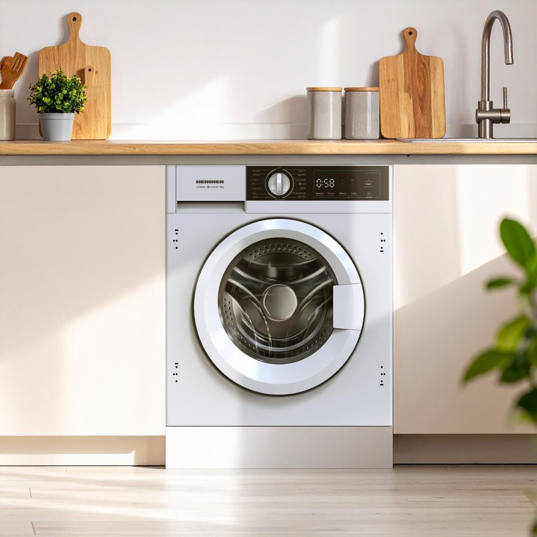 Heinner Masina de spalat rufe Masina de spalat rufe incorporabila Heinner HWM-BI914IVA+++ | 9kg, 1400RPM, Clasa A+++, 59.5x56x82.5cm