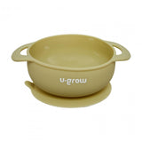 Set Diversificare 3 Piese Silicon : Bol, Farfurie și Cana cu Cioc, Olive, U-grow