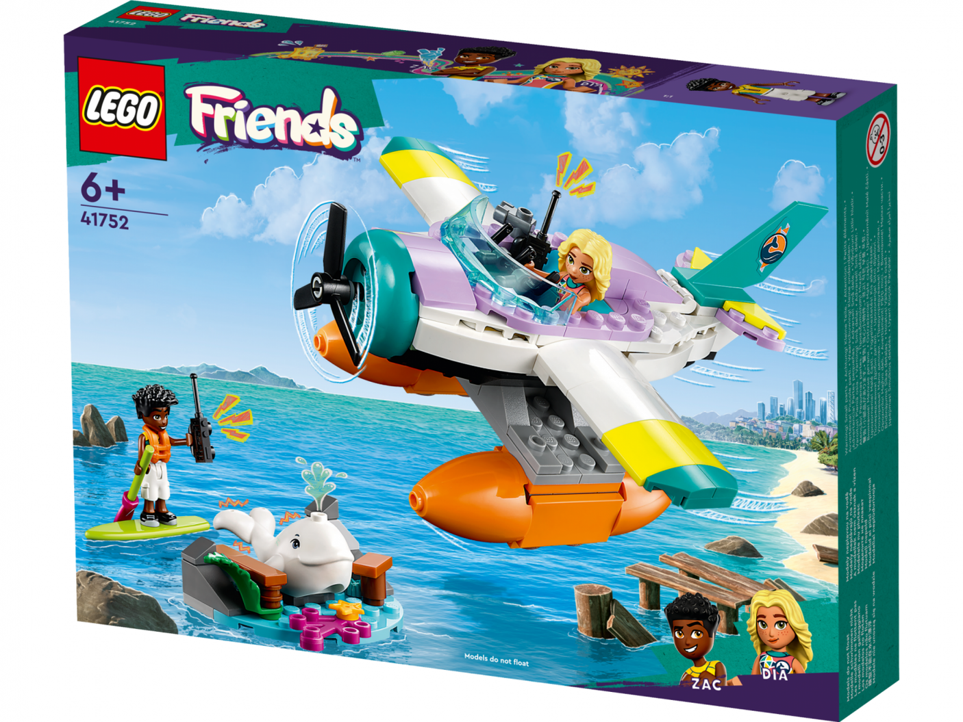 Avion de Salvare pe Mare, 41752 Lego