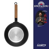 Heinner Tigaie Tigaie Heinner HR-SNT-WC28 | Wok, Aluminiu, 28cm, Cu Capac