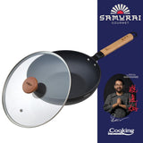 Heinner Tigaie Tigaie Wok Heinner HR-SNT-W26 | 26cm, cu Capac, Samurai Gourmet
