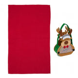 Heinner Set ustensile de bucatarie Prosop de Bucatarie Heinner HR-TWLBAG-XMS2 | Cu Gentuta, Design Craciun