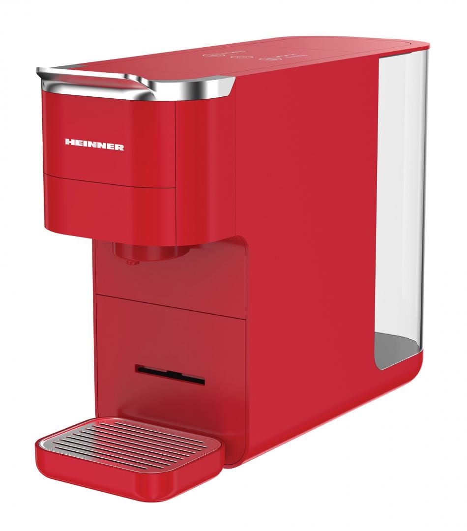 Heinner Espressor manual Espressor cu Capsule Heinner HEMC-DD15RED | 19 bar, Rosu