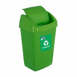 Heinner Cos gunoi Cos Gunoi Heinner HR-AL-35V | 35L, Capac Batant, Reciclare, Verde