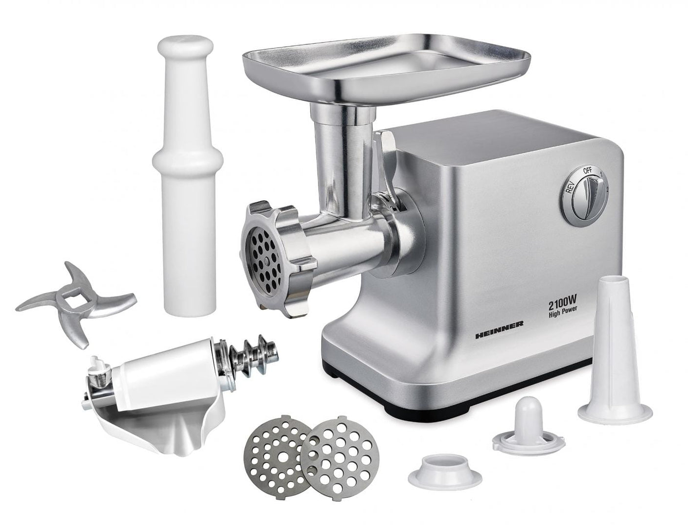 Heinner Masina de tocat Masina de Tocat Heinner MG-2100SS | 2100W, Inox