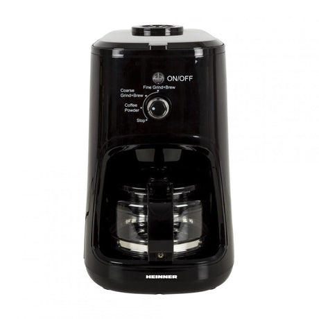Heinner Cafetiera Cafetiera Heinner HCM-900RBK | Cu Rasnita Integrata, 900W, Negru