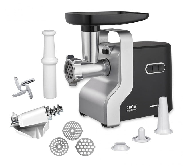 Heinner Masina de tocat Masina de Tocat Heinner MG-2100BKSL | 2100W, Negru/Argintiu