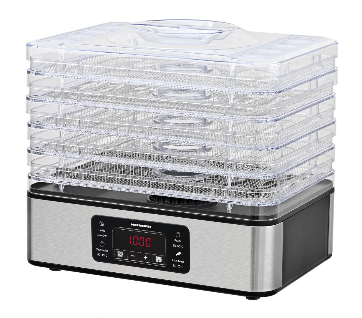 Heinner Deshidrator Deshidrator Heinner DryMaster Pro HFD-K400SS | 400W, Inox