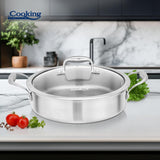 Heinner Cratita Cratita Heinner HR-MRK-3A26 | 26cm, 3.5L, Inox, Capac Sticla