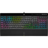 Corsair Tastatura Tastatura Gaming Corsair K55 RGB PRO CH-9226765-NA | Rubber Dome, RGB, USB 2.0, Negru